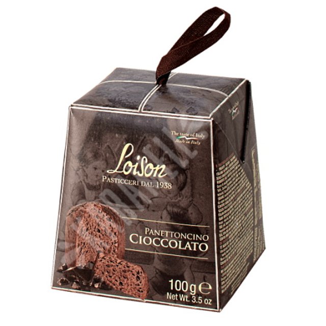 Bolo Panetone Loison Pasticceri - Cioccolato - Importado Itália