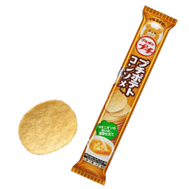Bourbon Petit Potato - Batatas Chips Sabor Frango e Especiarias - Importado do Japão