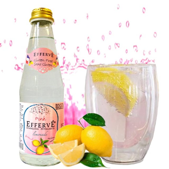 Efferve Água Com Gás Saborizada Pink Lemonade - Effervé - França | Karamell Store