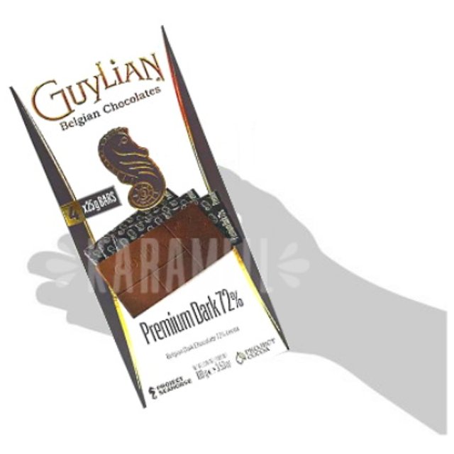 Premium Dark Chocolate 72% - Guylian - Importado Bélgica 