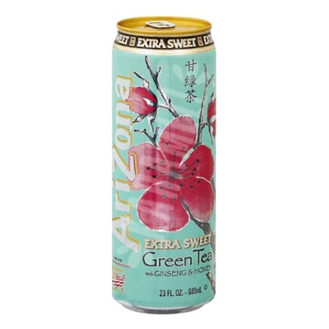 Arizona Extra Sweet Green Tea com Ginseng e Mel - Importado EUA