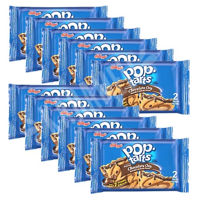 Biscoito Pop Tarts Frosted Chocolate Chip - ATACADO 12X - USA