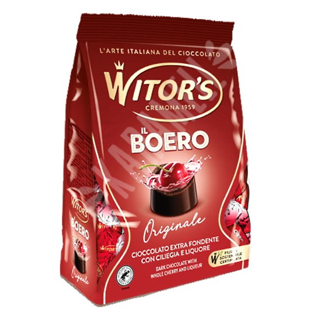 Bombom Dark Chocolate Boero Originale Witor's - Itália