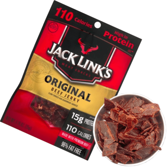 Jack Link's Original Beef Jerky - Snack de Carne - Importado dos Estados Unidos