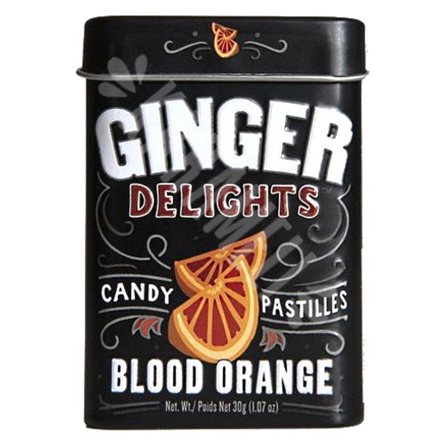 Balas Ginger Delights Blood Orange - Big Sky - Importado Canadá