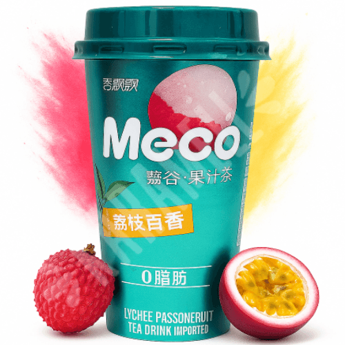 Meco Chá Bebida com Lichia e Maracúja - Importado | Karamell Store