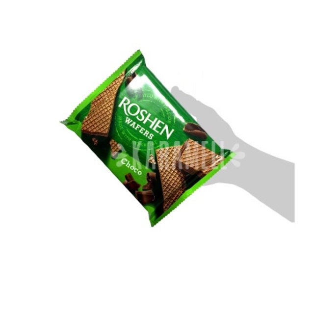Biscoitos Wafers Choco - Roshen - Importado Ucrânia