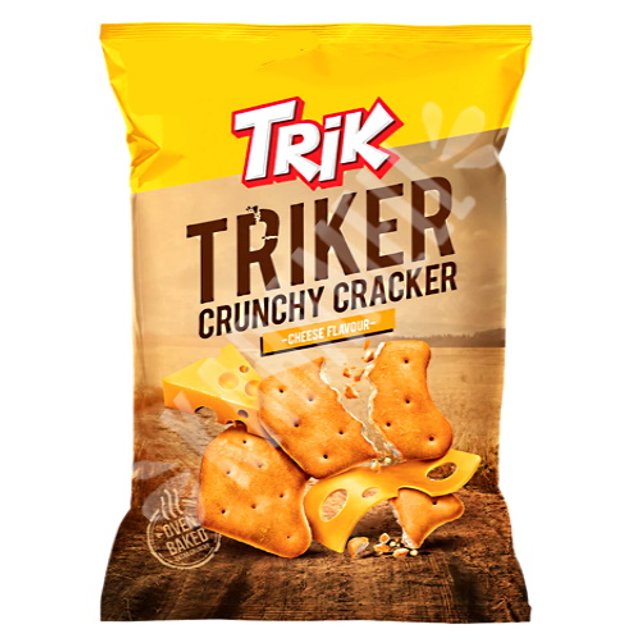Biscoito Triker Crunchy Cracker Cheese - Jaffa - Sérvia