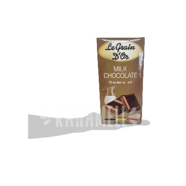 Barra Chocolate ao Leite - Le Grain D'or - Bélgica