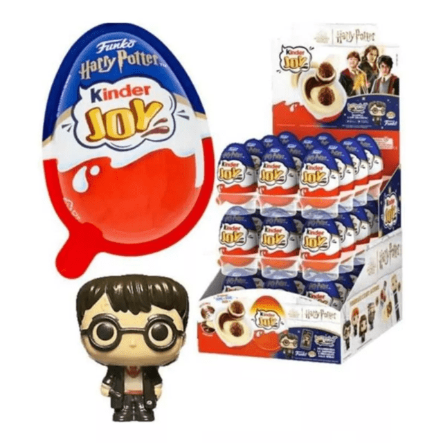 Kinder Joy Harry Potter Funko Pop Caixa c/ 16 ovos de 20g - Importado