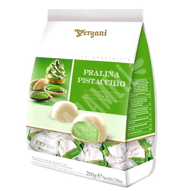 White Chocolate Pralina Pistacchio - Importado Itália