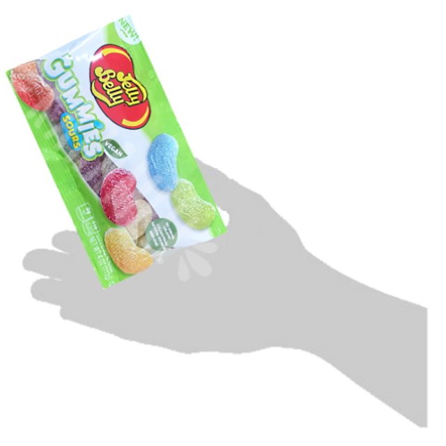 Balas Gummies Sours Jelly Belly - Importado Tailândia