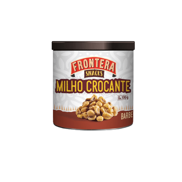 Milho Crocante Frontera - Snack Sabor Barbecue - Linha Premium