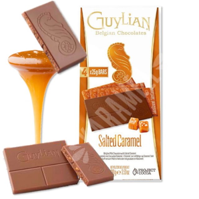 Chocolate Belgian & Salted Caramel - Guylian - Importado Bélgica