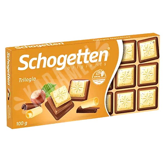 Chocolate Schogetten Originals Trilogia - Importado Alemanha