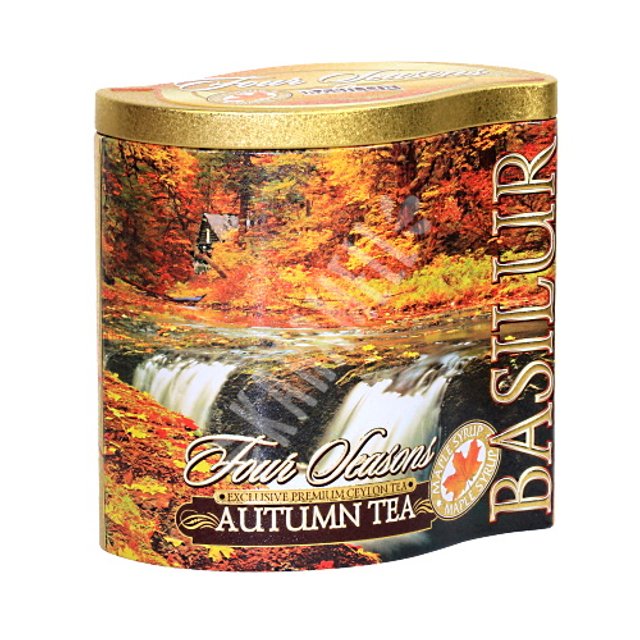 Chá em lata Basilur - Four Season Autumn Tea - Importado Sri Lanka