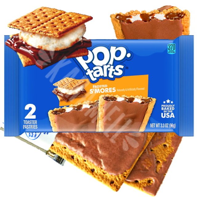 Biscoito Pop Tarts Frosted S'Mores - Importado USA