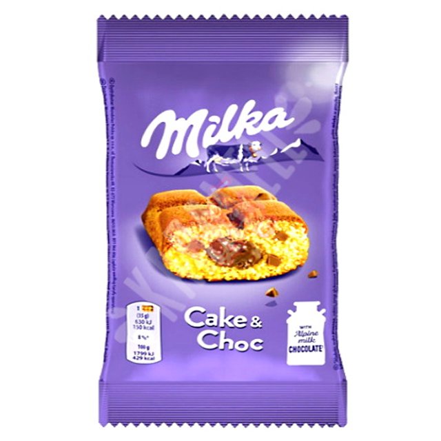 Cake & Choc Milka Chocolate Biscoito - Importado Polônia