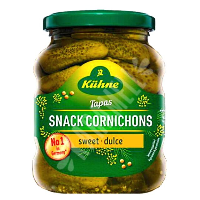 Snack Cornichons kühne - Pepinos em Conserva Agridoce - Alemanha