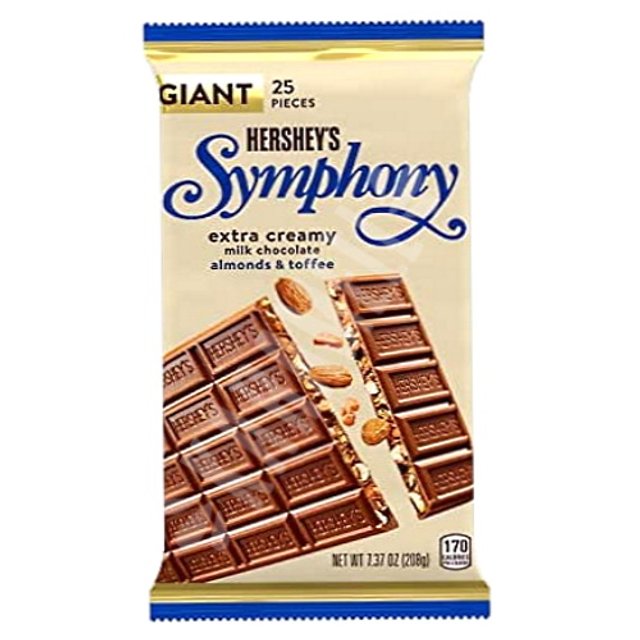 Chocolate Hershey´s Symphony Extra Creamy Almonds Toffee - EUA