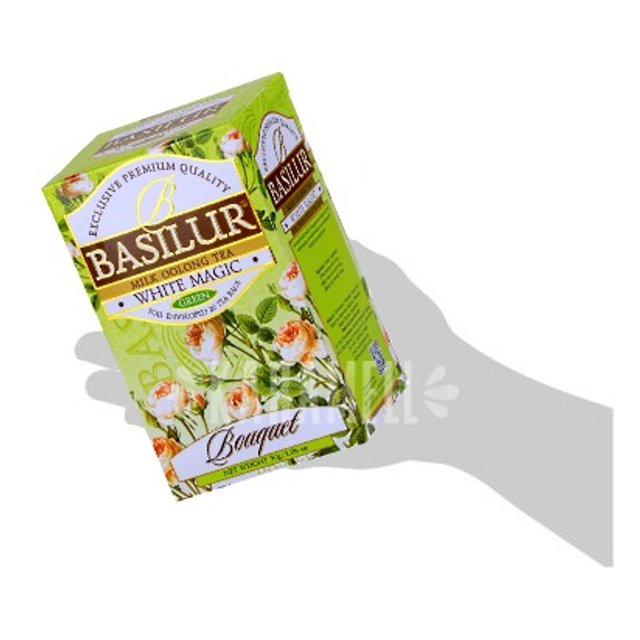 Chá Basilur - Bouquet White Magic - Importado Sri Lanka