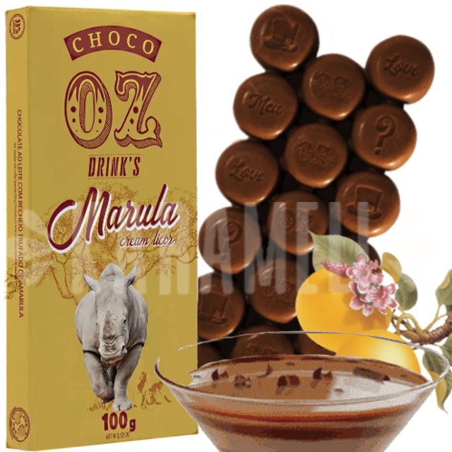 Chocolate com Creme Amarula - Choco OZ