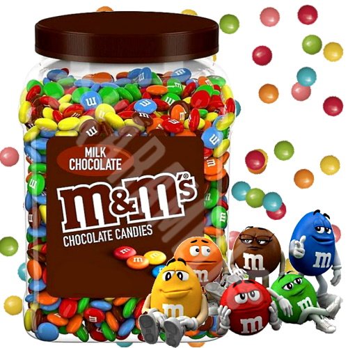 M&M'S Milk Chocolate - Pote com 1,76 Kg - Importado EUA | Karamell