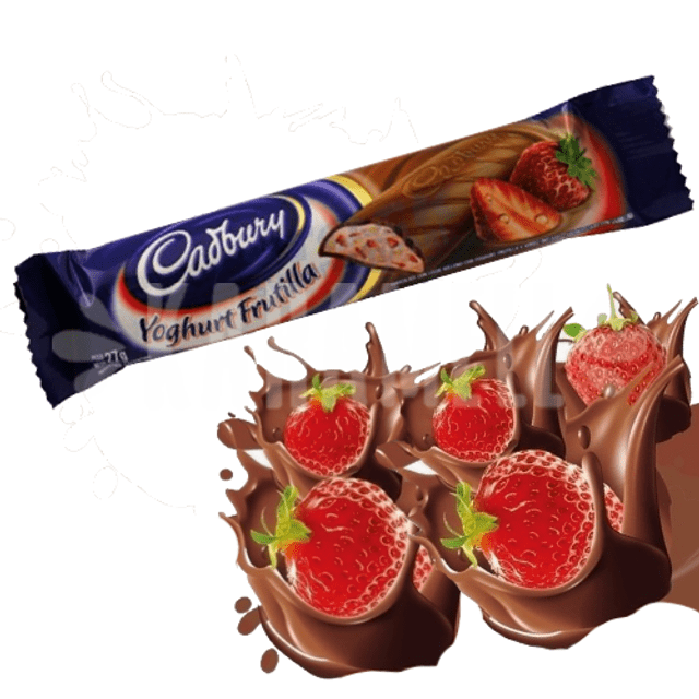 Chocolate Cadbury - Yoghurt Frutilla 29g - Importado