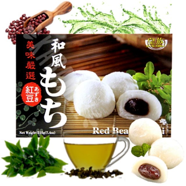 Red Bean Mochi Green Tea - Royal Family - Importado