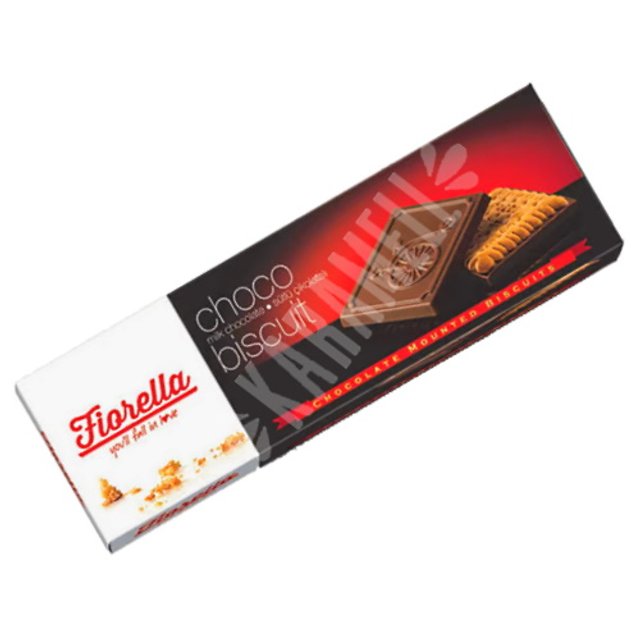 Biscoito Fiorella Choco Biscuit ao Leite - Importado Turquia