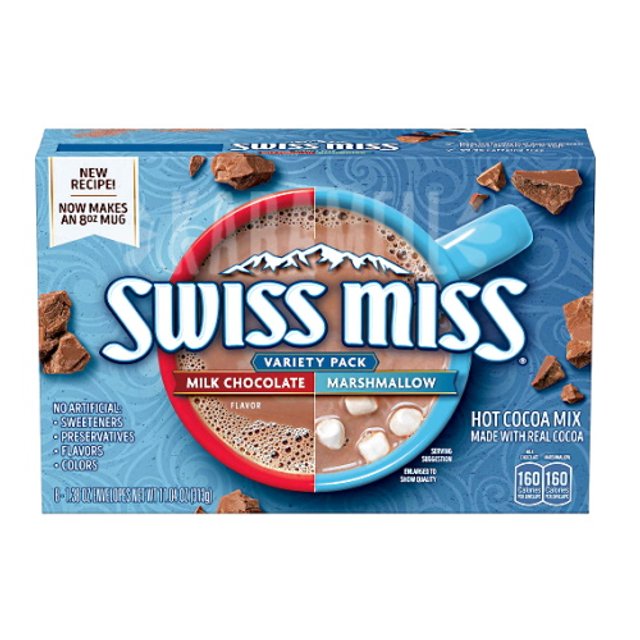 Cacau em Pó Mix Milk Chocolate & Marshmallow - Swiss Miss - EUA