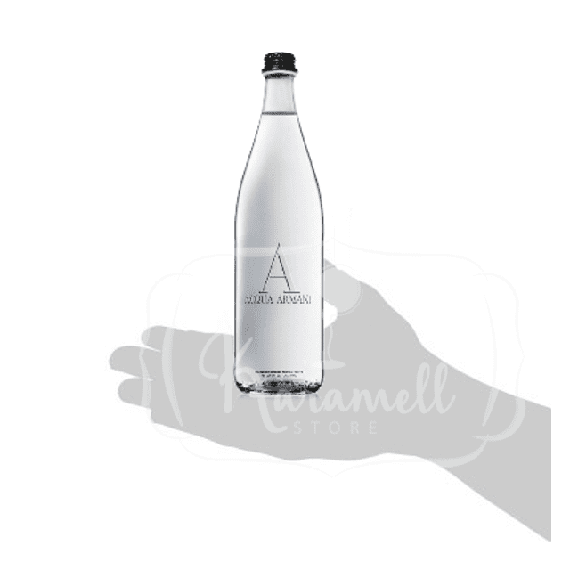 Armani Acqua - KIT 2 Garrafas de Água Mineral de Giorgio Armani - Importado Itália