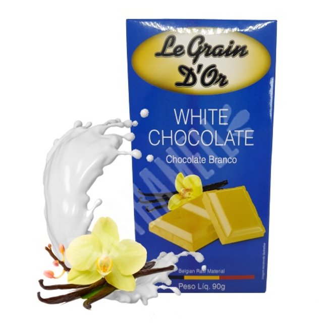 Barra Chocolate Branco - Le Grain D'or - Bélgica