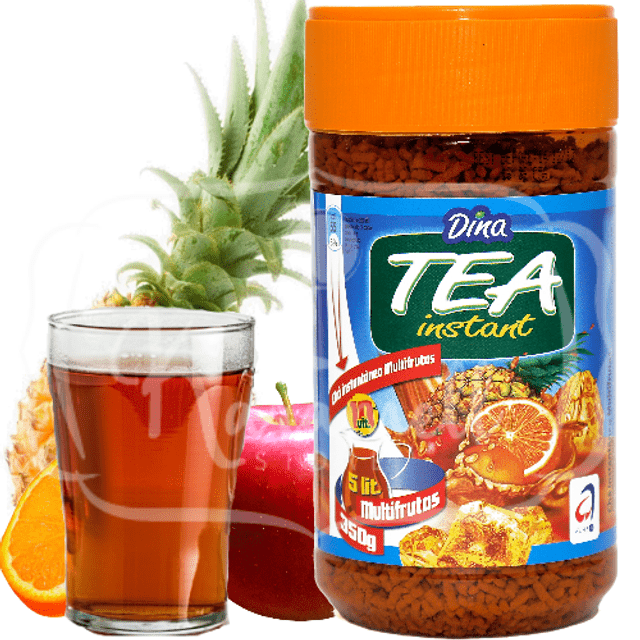 Dina Tea Multifrutas - Chá Instantâneo - Importado República Tcheca