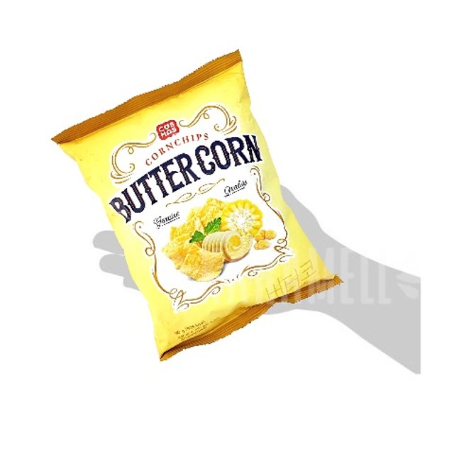 Salgadinhos Cosmos Butter Corn Chips - Importado da Coréia