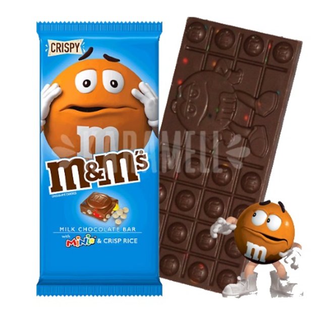 Kit 6 Milk Chocolate Bar M&M's - Importado Estados Unidos