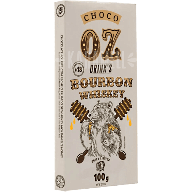 Chocolate com Trufa de Whisky e Mel - Choco OZ