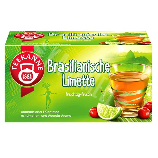 Chá Frutas sabor Limão Acerola - Teekanne - Importado Alemanha