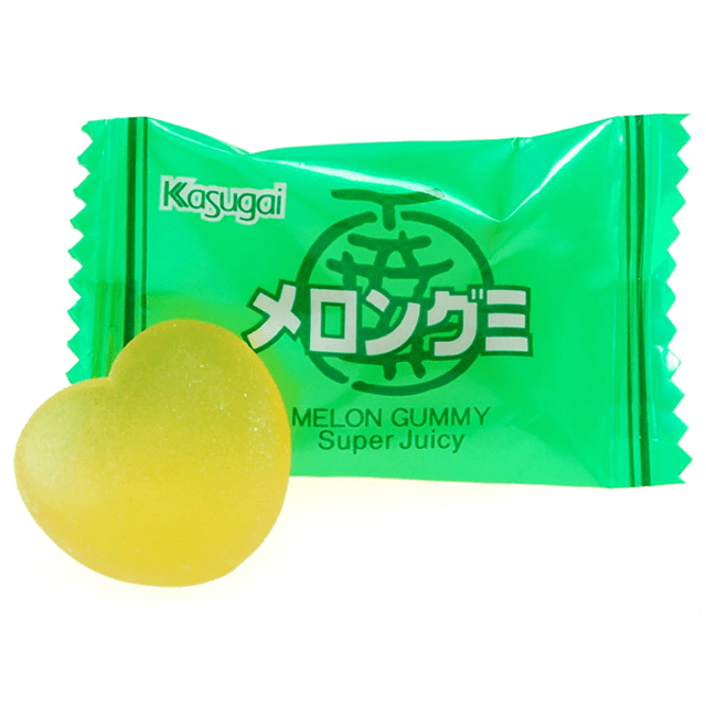 Doces Importados do Japão - Melon Gummy Candy Kasugai
