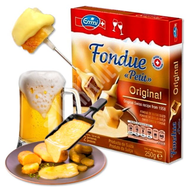 Fondue Emmi - Queijos Original 250g - Importado Da Suíça | Karamell Store