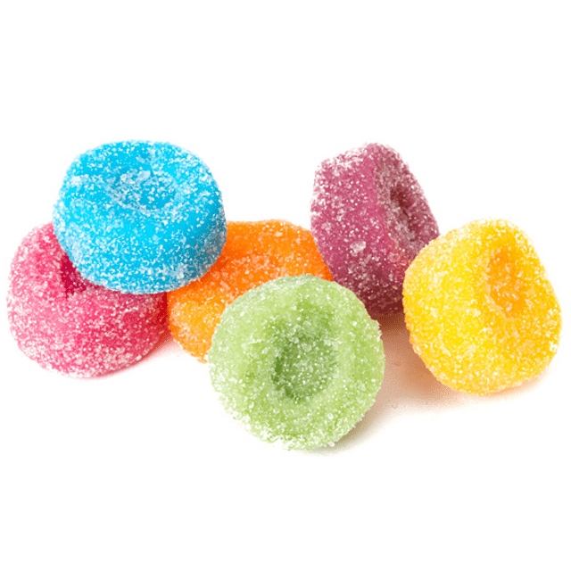 Wonka SweeTarts Mini Gummy Bites - Balas de Goma Ácidas - Importado dos Estados Unidos
