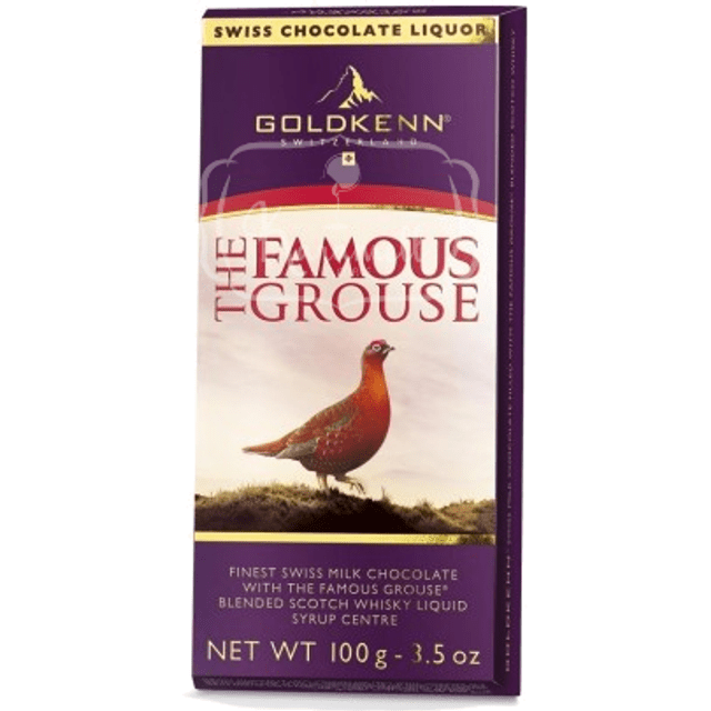 Goldkenn The Famous Grouse - Chocolate & Whisky - Importado da Suiça