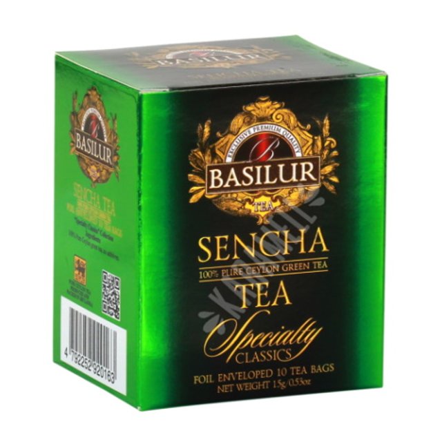 Chá Basilur - Specialty Classics Sencha Green - Importado Sri Lanka