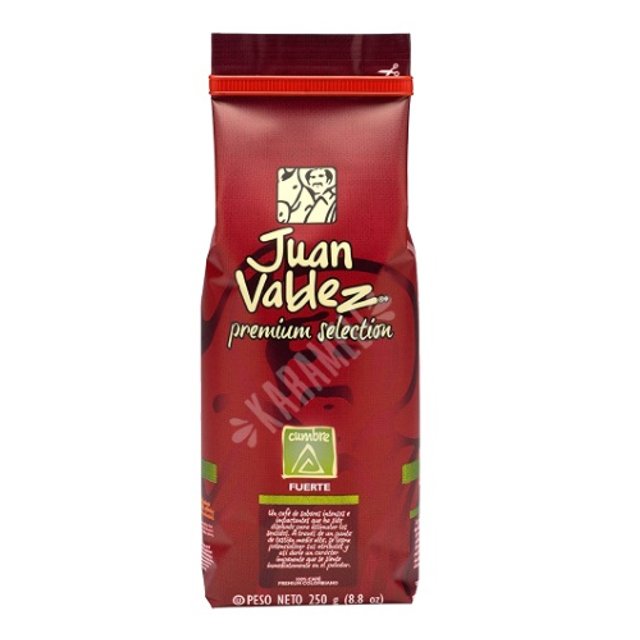 Café Juan Valdez Cumbre Fuerte 250g - Premium Selection - Colômbia