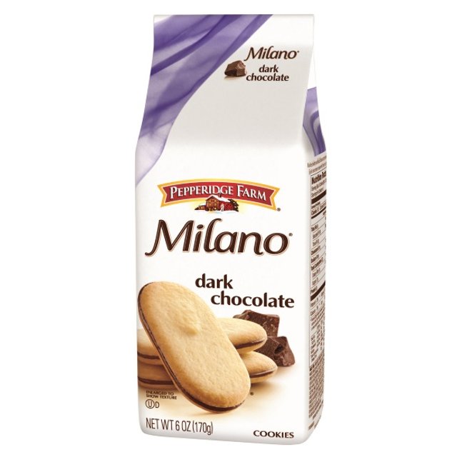 Biscoitos Importados EUA - Milano Chocolates - Pepperidge Farm Sabor Dark Chocolate