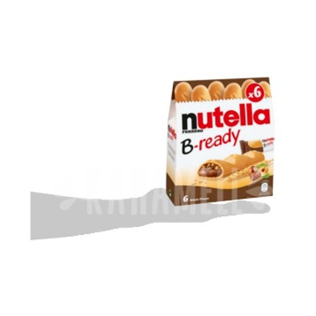 Wafer com Creme Nutella B-Ready 6X 22g - Importado Alemanha
