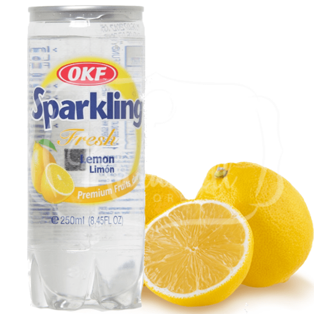 OKF Sparkling Fresh - Bebida Sabor Limão Siciliano - Importado Coreia