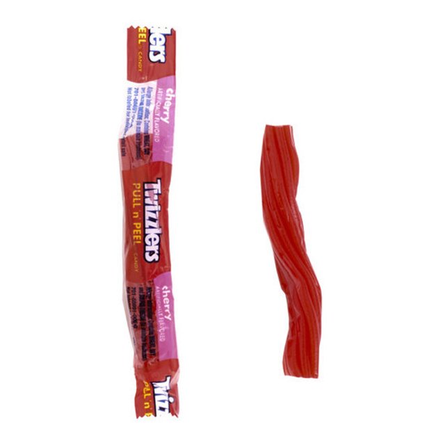 Doces Importados - Twizzlers Cherry Pull N'Pell - Cereja - 1 tira