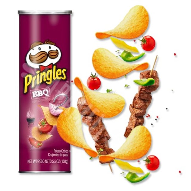 Batata Pringles BBQ - Importado EUA