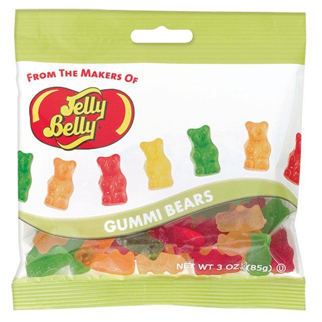 Doces Importados dos EUA - Jelly Belly Gummy bears